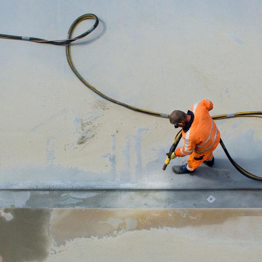 Sandblasting
